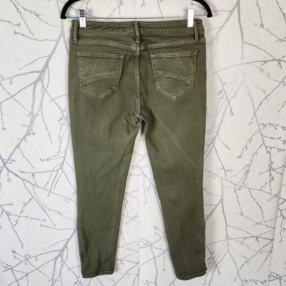 Driftwood Cotton Stretch High Rise Jackie Skinny Button Cuff Jeans - Picture 3 of 9